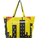 Skyline-city-building-sunset Simple Shoulder Bag View3