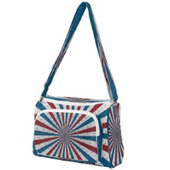 Usa-deco-background Front Pocket Crossbody Bag by Sudhe