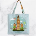 London-watch-landmark-england Zipper Grocery Tote Bag View2