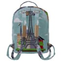 Paris-france-french-europe-travel Flap Pocket Backpack (Large) View3