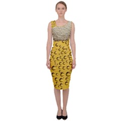 Beer Bubbles Sleeveless Pencil Dress by Sudhe