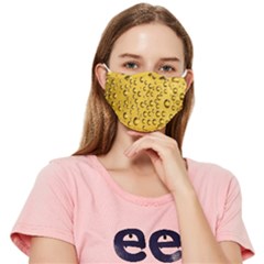 Beer Bubbles Fitted Cloth Face Mask (adult) by Sudhe