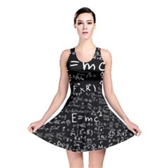 Science-albert-einstein-formula-mathematics-physics-special-relativity Reversible Skater Dress by Sudhe