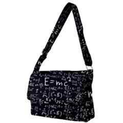 Science-albert-einstein-formula-mathematics-physics-special-relativity Full Print Messenger Bag (l) by Sudhe