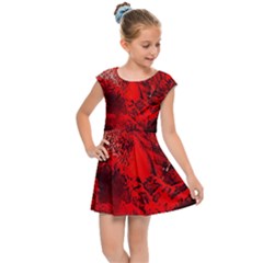 Planet-hell-hell-mystical-fantasy Kids  Cap Sleeve Dress by Sudhe