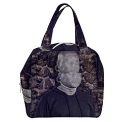 No Face Hanged Creepy Poster Boxy Hand Bag by dflcprintsclothing