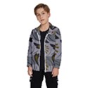 Folk flowers pattern Floral surface design Seamless pattern Kids  Windbreaker View2