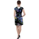 Floral Drawstring Hooded Dress View2