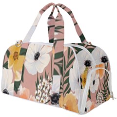 Floral Burner Gym Duffel Bag by Sparkle