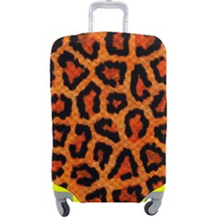 Leopard-print 3 Luggage Cover (large) by skindeep