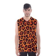 Leopard-print 3 Men s Basketball Tank Top by skindeep