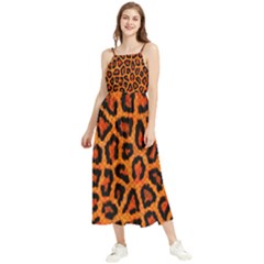 Leopard-print 3 Boho Sleeveless Summer Dress by skindeep