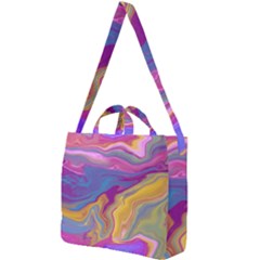 Flow Square Shoulder Tote Bag by kiernankallan