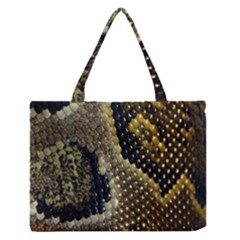 Leatherette Snake 2 Zipper Medium Tote Bag by skindeep