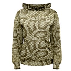 Leatherette Snake 4 Women s Pullover Hoodie by skindeep