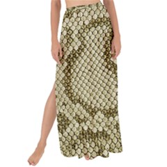 Leatherette Snake 4 Maxi Chiffon Tie-up Sarong by skindeep