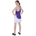 Leather Smooth 18-purple Racer Back Mesh Tank Top View2