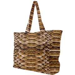 Reptile Skin Pattern 11 Simple Shoulder Bag by skindeep