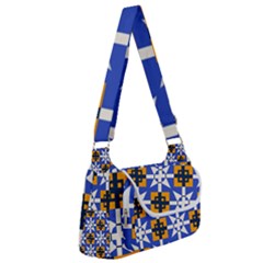 Shapes On A Blue Background                                                        Post Office Delivery Bag by LalyLauraFLM