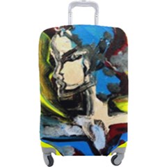 Blue Bird-1-4 Luggage Cover (large) by bestdesignintheworld