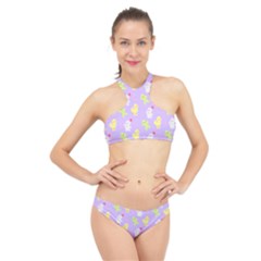 My Adventure Pastel High Neck Bikini Set by thePastelAbomination