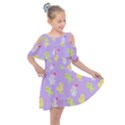 My Adventure Pastel Kids  Shoulder Cutout Chiffon Dress View1