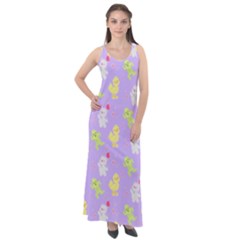 My Adventure Pastel Sleeveless Velour Maxi Dress by thePastelAbomination