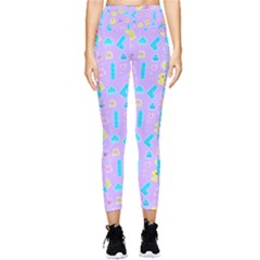 Arcade Dreams Lilac Pocket Leggings  by thePastelAbomination