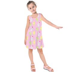 Pastel Adventure Kids  Sleeveless Dress by thePastelAbomination