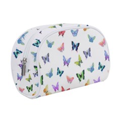 Cute Bright Butterflies Hover In The Air Make Up Case (small) by SychEva