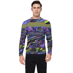 Unadjusted Tv Screen Men s Long Sleeve Rash Guard by MRNStudios