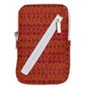 Red Pattern Belt Pouch Bag (Small) View1