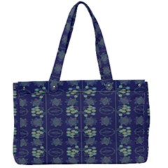 Flowers Pattern Canvas Work Bag by Sparkle