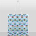 Look Cat Full Print Rope Handle Tote (Large) View1