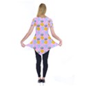 Cartoon Pattern Short Sleeve Tunic  View2