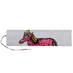 Unicorn Sketchy Style Drawing Roll Up Canvas Pencil Holder (l) by dflcprintsclothing