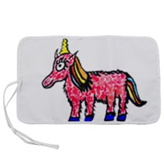 Unicorn Sketchy Style Drawing Pen Storage Case (m) by dflcprintsclothing