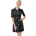 Emerald Distortion Belted Shirt Dress View1