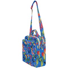 Bright Butterflies Circle In The Air Crossbody Day Bag by SychEva