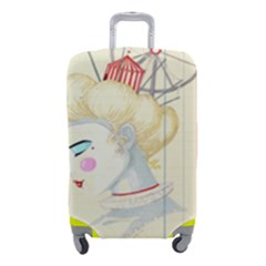 Clown Maiden Luggage Cover (small) by Limerence