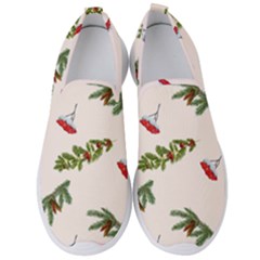 Rowan Branches And Spruce Branches Men s Slip On Sneakers by SychEva