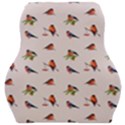 Bullfinches Sit On Branches Car Seat Velour Cushion  View1