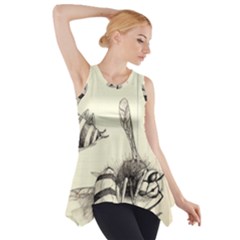 Bees Side Drop Tank Tunic by Limerence