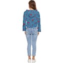 Red Cherries Athletes Women s Lightweight Cropped Hoodie View4