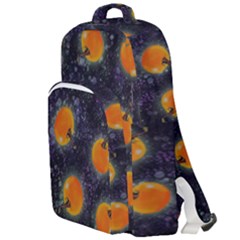 Space Pumpkins Double Compartment Backpack by SychEva