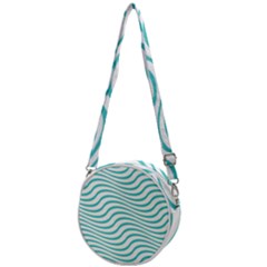 Beach Waves Crossbody Circle Bag by Sparkle