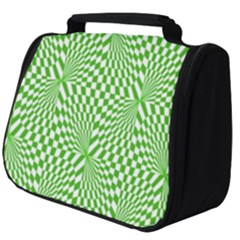 Illusion Waves Pattern Full Print Travel Pouch (big) by Sparkle