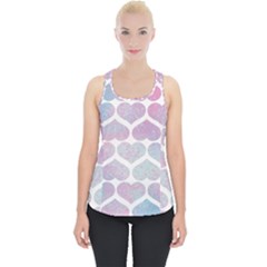 Multicolored Hearts Piece Up Tank Top by SychEva