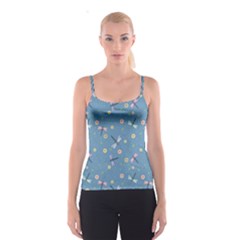 Cute Dragonflies In Spring Spaghetti Strap Top by SychEva