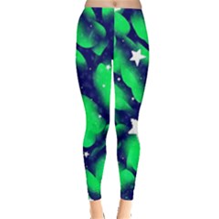 Space Odyssey  Leggings  by notyouraveragemonet